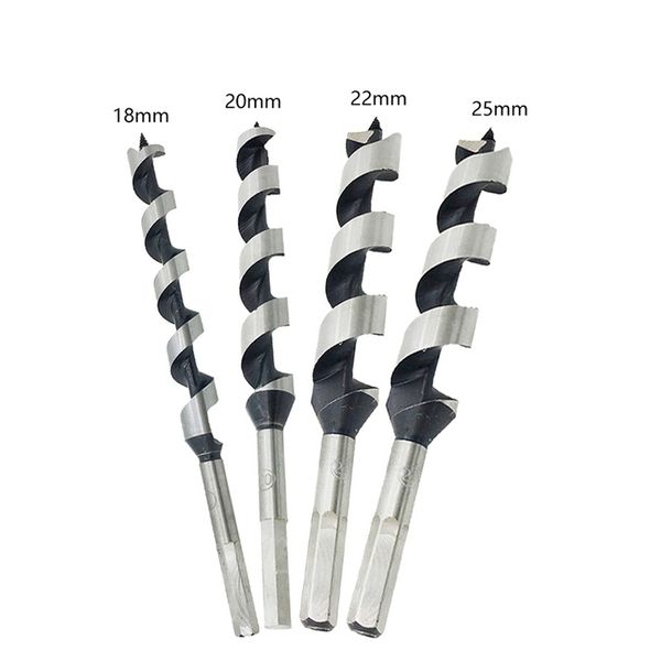 shgo 4pcs/set wood bits quality carbon steel sharp twist drill bit for electrical drill woodworking tools 18/20/22/25x230mm
shgo 4pcs/set wood bits quality carbon steel sharp twist drill bit for electrical drill woodworking tools 18/20/22/25x230mm