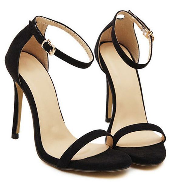 thin heel open toe sandals 2020 fashion women's shoes solid color straight size size, Black
thin heel open toe sandals 2020 fashion women's shoes solid color straight size size, Black