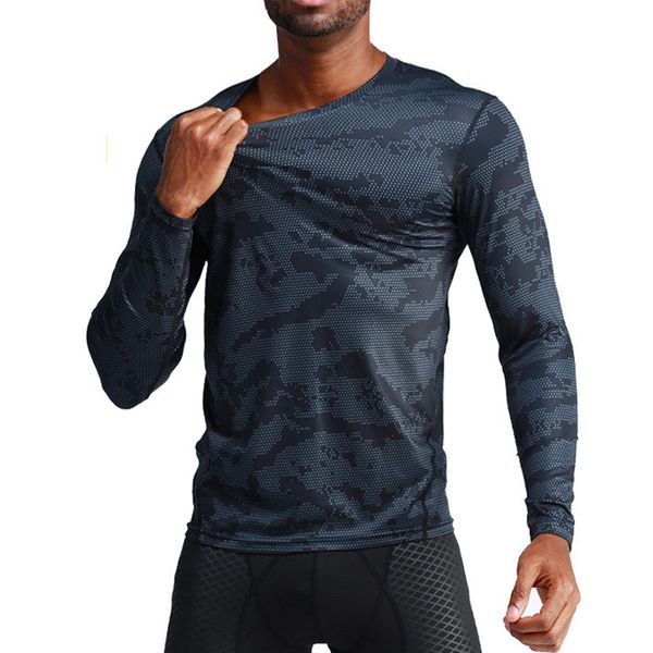 running sports shirt men breathable quick dry long sleeve pro sportswear basketball gym workout male tshirt compression, Black;blue
running sports shirt men breathable quick dry long sleeve pro sportswear basketball gym workout male tshirt compression, Black;blue