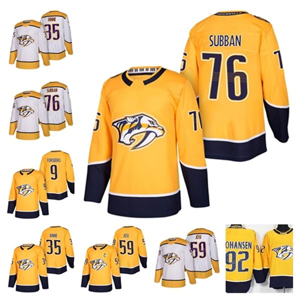 Men Johansen New Nashville Predators jersey 9 Filip Forsberg 35 Pekka Rinne 59 Roman Josi 92 Ryan Johansen 76 PK Subban Hockey Jerseys
Men Johansen New Nashville Predators jersey 9 Filip Forsberg 35 Pekka Rinne 59 Roman Josi 92 Ryan Johansen 76 PK Subban Hockey Jerseys