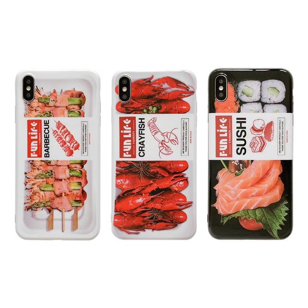 salmon sushi lobster okra barbecue soft silicon phone case for iphone 6 plus 7 7plus 8 8plus x xs xr max 11 pro cover coque
salmon sushi lobster okra barbecue soft silicon phone case for iphone 6 plus 7 7plus 8 8plus x xs xr max 11 pro cover coque