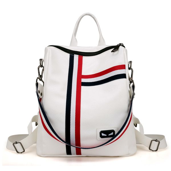 2018 new fashion zipper ladies backpack leather school bag shoulder bag for youth bags leather student backpack
2018 new fashion zipper ladies backpack leather school bag shoulder bag for youth bags leather student backpack