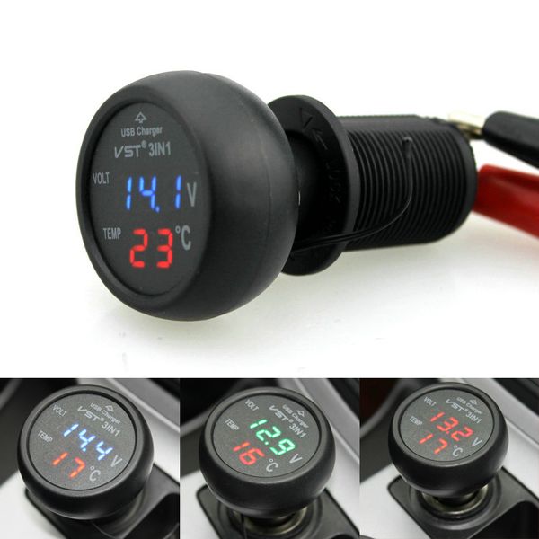 car universal cigarette lighter car usb port cell-phone charger digital led display voltmeter thermometer auto gauge 3 in volt battery
car universal cigarette lighter car usb port cell-phone charger digital led display voltmeter thermometer auto gauge 3 in volt battery