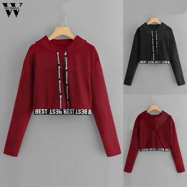 womail sweatshirts women's casual letter long sleeve splice pullover autumn hooded daily solid womens sweatshirt sudadera s-xxl, Black
womail sweatshirts women's casual letter long sleeve splice pullover autumn hooded daily solid womens sweatshirt sudadera s-xxl, Black