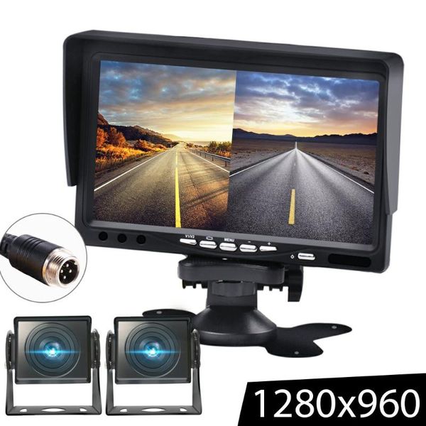 car monitor tft lcd 7" hd screen digital 1280*960 screen 2 way video input for reverse rear rearview camera backup dvd vcd
car monitor tft lcd 7" hd screen digital 1280*960 screen 2 way video input for reverse rear rearview camera backup dvd vcd