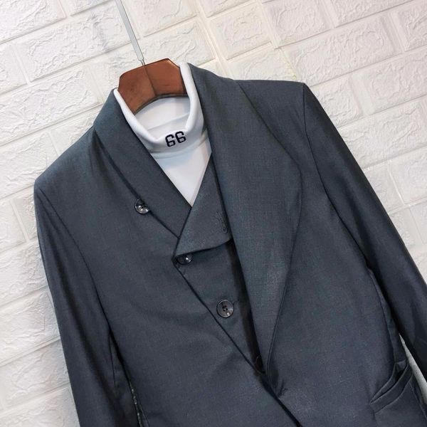 xs-6xl 2019 men's new fashion fashion walk-show suit hairdresser's jacket plus size singer costumes, White;black
xs-6xl 2019 men's new fashion fashion walk-show suit hairdresser's jacket plus size singer costumes, White;black