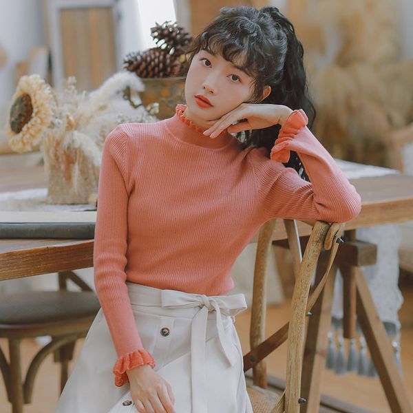 2019 new fashion women's clothing autumn and winter wild knit sweater winter clothes women womens sweaters, White;black
2019 new fashion women's clothing autumn and winter wild knit sweater winter clothes women womens sweaters, White;black