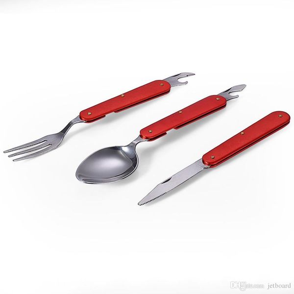 outdoor camping survival multifunctional stainless steel foldable spoon fork kinfe tableware folding design, save much space for your pack
outdoor camping survival multifunctional stainless steel foldable spoon fork kinfe tableware folding design, save much space for your pack