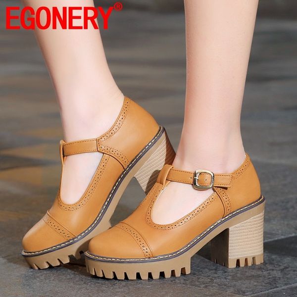 egonery spring autumn new fashion women pumps outside high heels platform round toe buckle women shoes drop shipping size 33-43, Black
egonery spring autumn new fashion women pumps outside high heels platform round toe buckle women shoes drop shipping size 33-43, Black