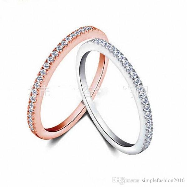 2 colors fashion jewelry wedding band rings for women match diamonique cz 925 sterling silver female engagement party ring, Slivery;golden
2 colors fashion jewelry wedding band rings for women match diamonique cz 925 sterling silver female engagement party ring, Slivery;golden