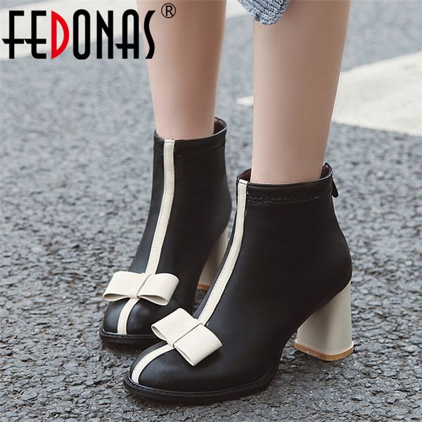 fedonas autumn winter warm vintage women ankle boots zipper high heels party shoes woman synthetic leather short boots, Black
fedonas autumn winter warm vintage women ankle boots zipper high heels party shoes woman synthetic leather short boots, Black