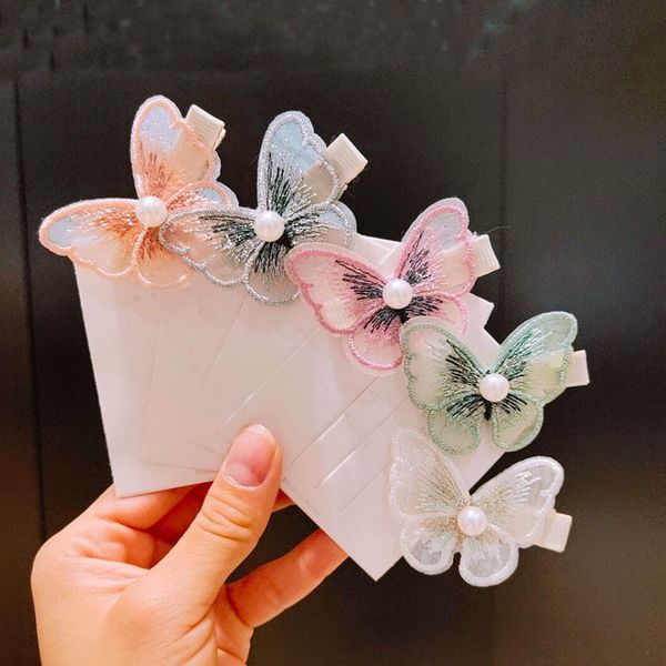 2pcs/set new women girls cute lace butterfly hairpins sweet fairy hair ornament clip barrettes headband fashion hair accessories, Slivery;white
2pcs/set new women girls cute lace butterfly hairpins sweet fairy hair ornament clip barrettes headband fashion hair accessories, Slivery;white