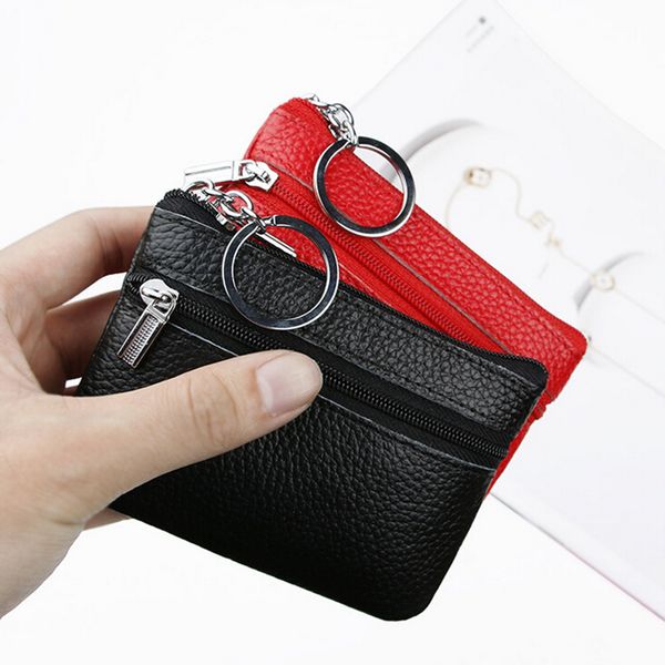 1pcs women men pu leather zip coin purse mini money wallet pouch gift fashion travel portable purse 8 colors coin bags, Red;black
1pcs women men pu leather zip coin purse mini money wallet pouch gift fashion travel portable purse 8 colors coin bags, Red;black