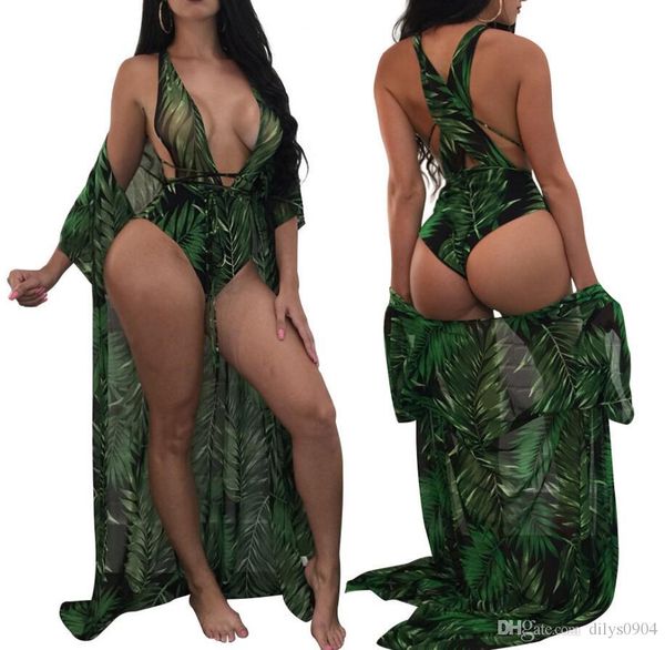 fashion woman women's wear 2019 summer europe and america swimwear leaf printing long sleeves loose coat cloak + one piece two piece su, White;black
fashion woman women's wear 2019 summer europe and america swimwear leaf printing long sleeves loose coat cloak + one piece two piece su, White;black