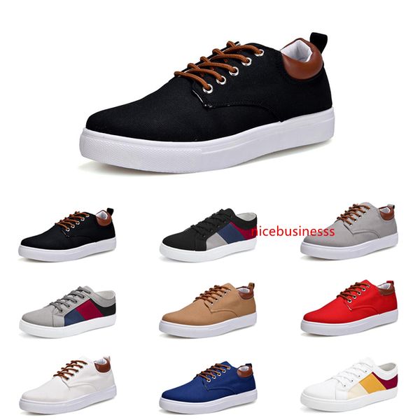 2020 men shoes no-brand canvas spotrs casual sneakers white black red grey khaki blue fashion new style shoes size 39-46
2020 men shoes no-brand canvas spotrs casual sneakers white black red grey khaki blue fashion new style shoes size 39-46