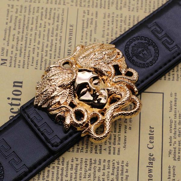Special offer 18k gold medu a de igner belt luxury genuine leather lion head belt fa hion brand men jean buckle belt, Black;brown
Special offer 18k gold medu a de igner belt luxury genuine leather lion head belt fa hion brand men jean buckle belt, Black;brown
