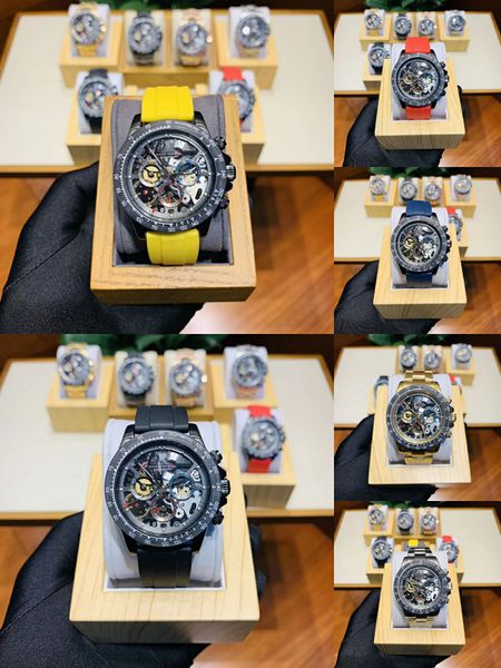6 styles openworked sketelon master luxury mens watches la montoya 116500ln 116508 116520 116519 automatic movement mens watches, Slivery;brown
6 styles openworked sketelon master luxury mens watches la montoya 116500ln 116508 116520 116519 automatic movement mens watches, Slivery;brown
