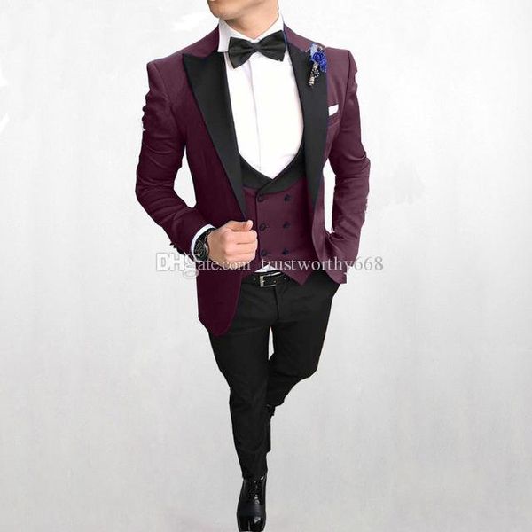 popular one button groomsmen peak lapel groom tuxedos men suits wedding/prom man blazer ( jacket+pants+vest+tie) 690, Black;gray
popular one button groomsmen peak lapel groom tuxedos men suits wedding/prom man blazer ( jacket+pants+vest+tie) 690, Black;gray