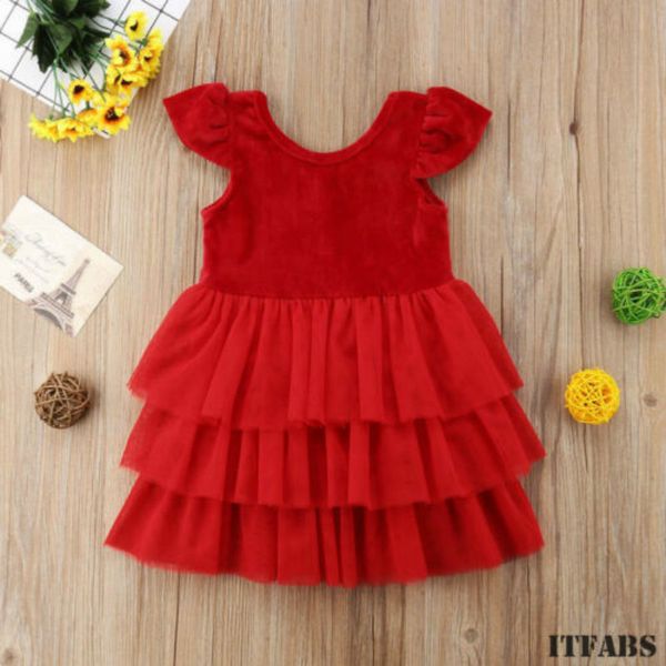 newborn baby girl sleeveless christmas santa claus tulle dress fashion comfortable princess outfits costume, Red;yellow
newborn baby girl sleeveless christmas santa claus tulle dress fashion comfortable princess outfits costume, Red;yellow