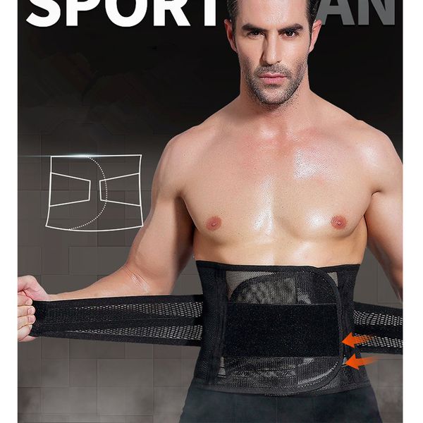fitness sports exercise waist support pressure protector belly shaper corset adjustable belt training waistband for men y1892612, Black;gray
fitness sports exercise waist support pressure protector belly shaper corset adjustable belt training waistband for men y1892612, Black;gray
