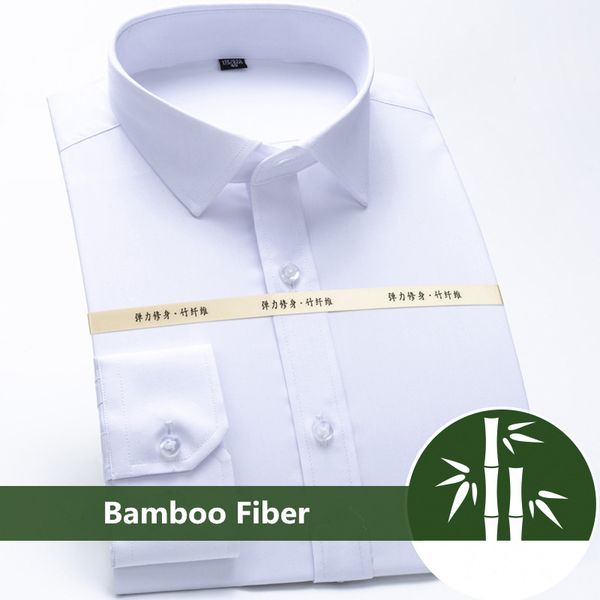 men's shirt long sleeve bamboo fiber 2020new desginer office/work male blue shirt regular fit anti-wrinkle large size7xl 6xl 5xl, White;black
men's shirt long sleeve bamboo fiber 2020new desginer office/work male blue shirt regular fit anti-wrinkle large size7xl 6xl 5xl, White;black