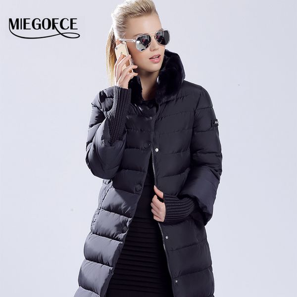 miegofce 2018 winter duck down jacket women long coat warm parkas thick female warm clothes rabbit fur collar high quality, Black
miegofce 2018 winter duck down jacket women long coat warm parkas thick female warm clothes rabbit fur collar high quality, Black