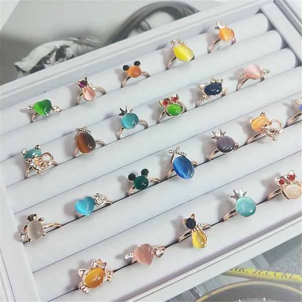 cr jewelry new cat's eye stone diamond silver plated ring delicate flower fox rings mix designs jzr046, Golden;silver
cr jewelry new cat's eye stone diamond silver plated ring delicate flower fox rings mix designs jzr046, Golden;silver