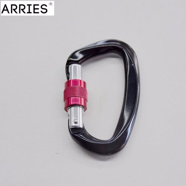hammocks d shape 25kn professional carabiner climbing buckle security safety master lock outdoor rock hook equipment
hammocks d shape 25kn professional carabiner climbing buckle security safety master lock outdoor rock hook equipment