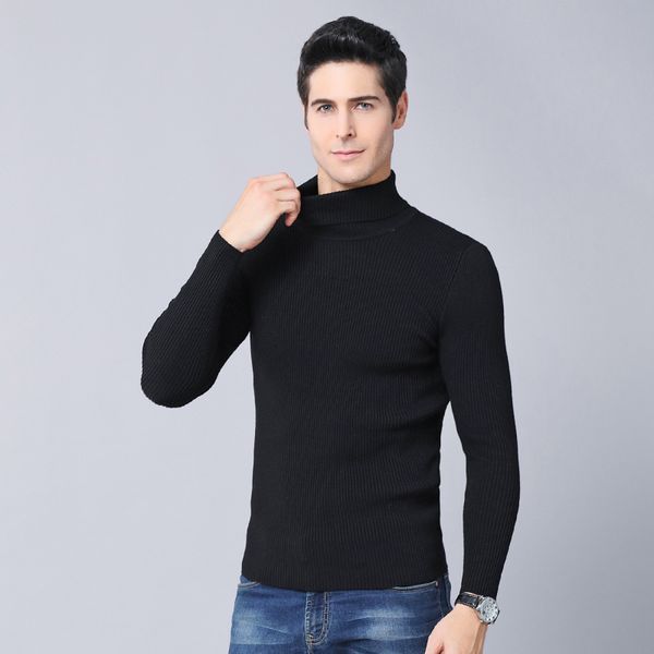 winter thick warm cashmere sweater men turtleneck sweaters slim fit pullover men classic wool knitwear pullovers, White;black
winter thick warm cashmere sweater men turtleneck sweaters slim fit pullover men classic wool knitwear pullovers, White;black