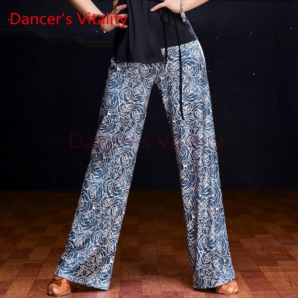 dancer's vitality 2017 new brand latin dance pants dress lady women model wide legs costumes salsa perform tango dress clothing, Black;red
dancer's vitality 2017 new brand latin dance pants dress lady women model wide legs costumes salsa perform tango dress clothing, Black;red