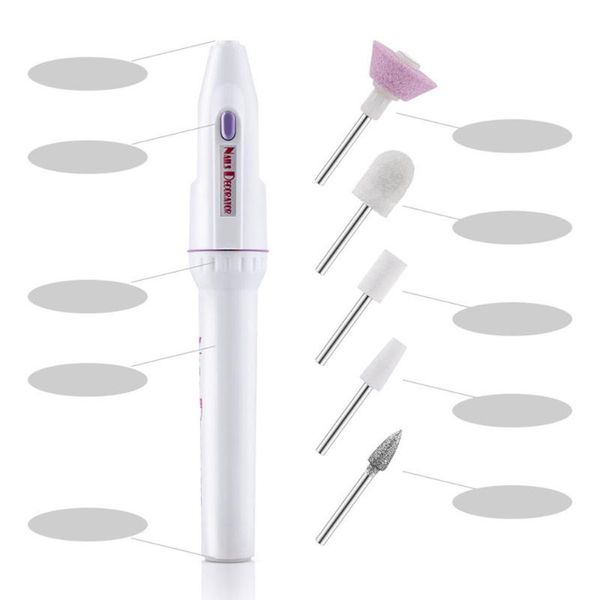 1 set professional electric nail drill kit battery manicure pedicure grinding burnishing machine nail art file drill, Silver
1 set professional electric nail drill kit battery manicure pedicure grinding burnishing machine nail art file drill, Silver