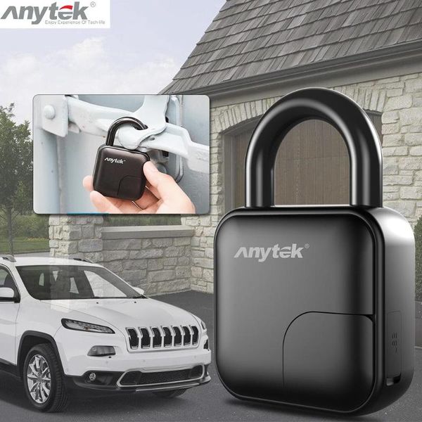 anytek l3 smart keyless fingerprint padlock usb rechargeable anti-theft security lock ip65 waterproof door luggage case lock car
anytek l3 smart keyless fingerprint padlock usb rechargeable anti-theft security lock ip65 waterproof door luggage case lock car