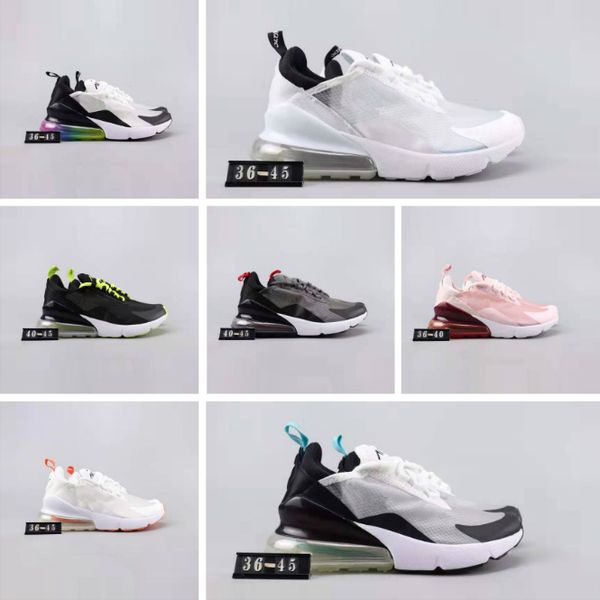 2019 new designer 270 mens women running shoes fashion oreo tiger punch triple white black be true teal sports sneaker outdoor shoe
2019 new designer 270 mens women running shoes fashion oreo tiger punch triple white black be true teal sports sneaker outdoor shoe