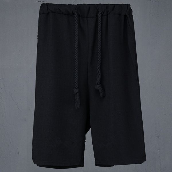 men's shorts men summer personality black drop crotch harem bermuda mens nightclub punk hip hop short pants singer boardshort, White;black
men's shorts men summer personality black drop crotch harem bermuda mens nightclub punk hip hop short pants singer boardshort, White;black