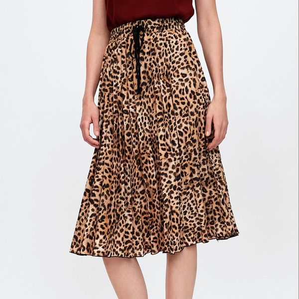 lady leopard print skirts summer fashion skirt women elegant elastic waist female mid skirt loose casual e051, Black
lady leopard print skirts summer fashion skirt women elegant elastic waist female mid skirt loose casual e051, Black