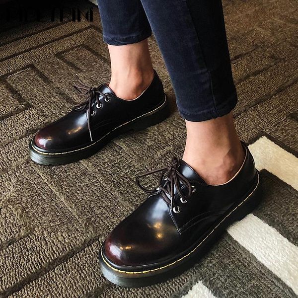 ribetrini brand lady lace up round toe casual office shoes woman spring flats women genuine leather dress flats, Black
ribetrini brand lady lace up round toe casual office shoes woman spring flats women genuine leather dress flats, Black