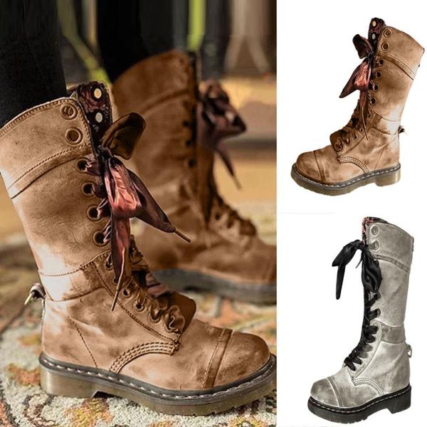 women winter boots 2019 cowboy boots for women leather middle boot non-slip round toe lace-up shoes buty damskie#20, Black
women winter boots 2019 cowboy boots for women leather middle boot non-slip round toe lace-up shoes buty damskie#20, Black
