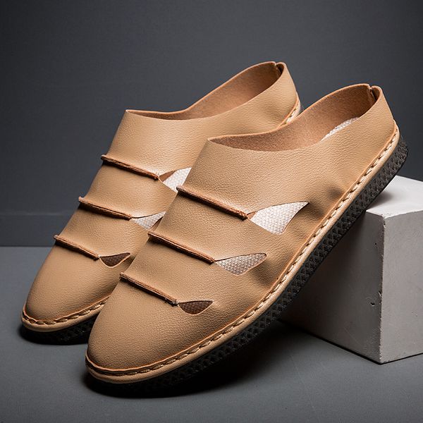summer half shoes for men outdoor slippers men hollow casual beach shoes mens black white slip on sandals
summer half shoes for men outdoor slippers men hollow casual beach shoes mens black white slip on sandals