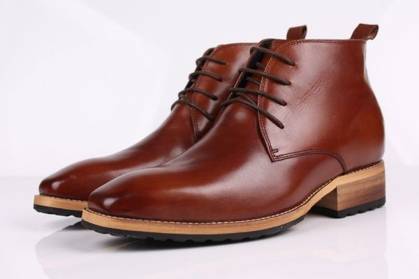 fashion black / brown tan ankle boots mens motorcycle shoes genuine leather boots outdoor casual elevator shoes 5cm
fashion black / brown tan ankle boots mens motorcycle shoes genuine leather boots outdoor casual elevator shoes 5cm