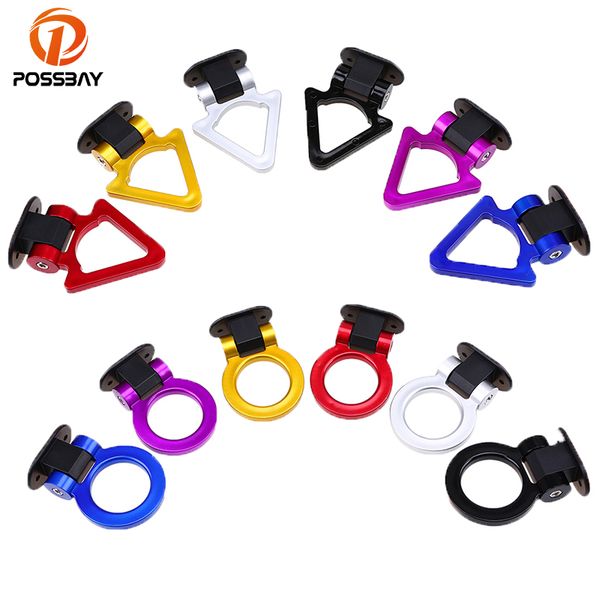 possbay abs + metal tow hook front rear triangle ring / round tow towing hook car stickers decoration
possbay abs + metal tow hook front rear triangle ring / round tow towing hook car stickers decoration
