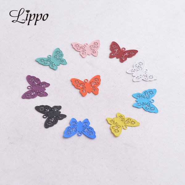 100pcs ac2861 12mm*14mm butterfly charm pendants painted animals butterflies charms, Bronze;silver
100pcs ac2861 12mm*14mm butterfly charm pendants painted animals butterflies charms, Bronze;silver