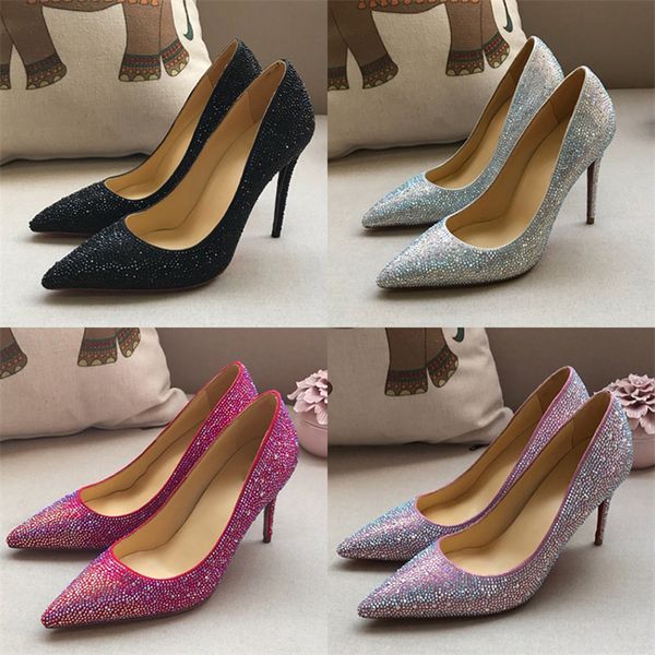 women high heels dress shoes party fashion red bottom heels pointed toe shoes buckle platform pumps genuine leather wedding shoes, Black
women high heels dress shoes party fashion red bottom heels pointed toe shoes buckle platform pumps genuine leather wedding shoes, Black