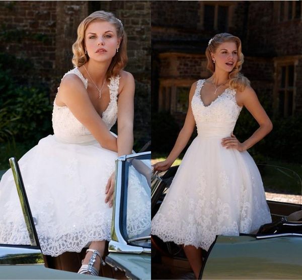 vintage short length wedding dresses a-line v neck beaded lace country wedding dresses plus size white wedding dresses hy5006
vintage short length wedding dresses a-line v neck beaded lace country wedding dresses plus size white wedding dresses hy5006