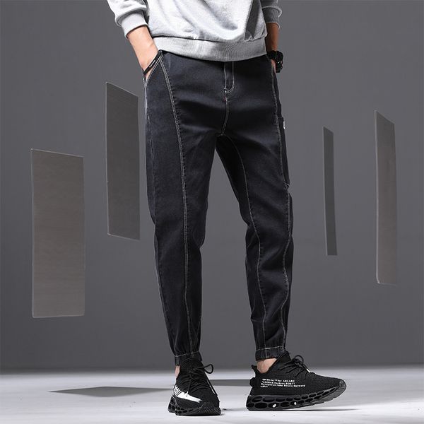 harlan jeans male 2019 spring and summer new fashion men's tooling casual loose shrinking denim long streetwear black, Blue
harlan jeans male 2019 spring and summer new fashion men's tooling casual loose shrinking denim long streetwear black, Blue