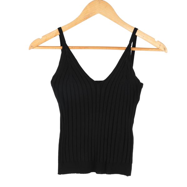 women knitted crop sleeveless cropped soft v neck tank casual camisole, Black;white
women knitted crop sleeveless cropped soft v neck tank casual camisole, Black;white