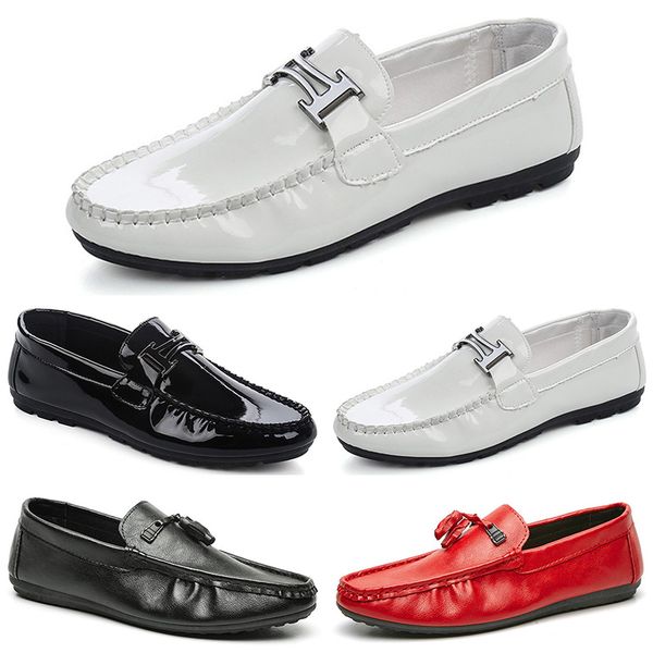 2020 designer luxury mens women casual shoes black loafers flat patent leather slip on fashion trainers sneakers size 39-44 color10
2020 designer luxury mens women casual shoes black loafers flat patent leather slip on fashion trainers sneakers size 39-44 color10