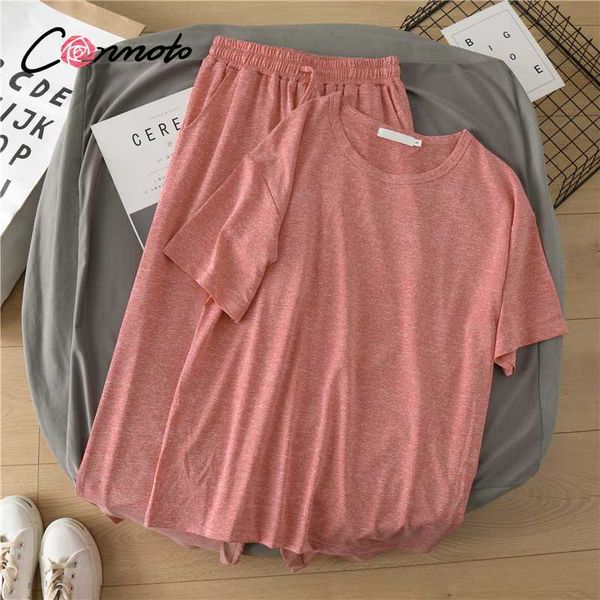 conmoto casual summer pyjamas women short sleeve 3 pecs loose solid sleepwear ladies elastic waist 5 colors sleepwear, White
conmoto casual summer pyjamas women short sleeve 3 pecs loose solid sleepwear ladies elastic waist 5 colors sleepwear, White