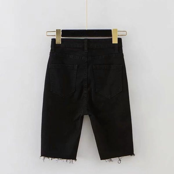 europe and america boy boyfriend wind black jeans summer high waist straight five pants pants pants women's raw shorts, Blue
europe and america boy boyfriend wind black jeans summer high waist straight five pants pants pants women's raw shorts, Blue