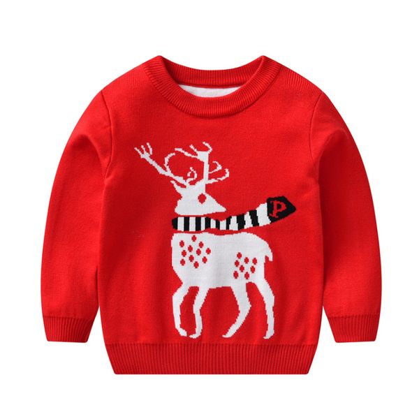 children's wear spring and autumn children's lovely christmas style, comfortable elk pullover sweater boys and girls jacket, Blue
children's wear spring and autumn children's lovely christmas style, comfortable elk pullover sweater boys and girls jacket, Blue