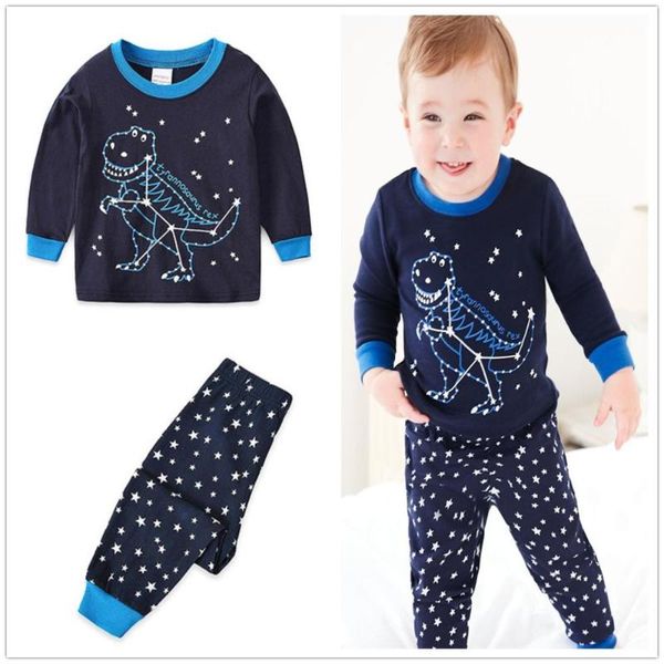 children casual pajamas clothing set kids long-sleeved cotton dinosaur pajamas sets boys&girls cartoon sleepwear suit sets 2-7y, Blue;red
children casual pajamas clothing set kids long-sleeved cotton dinosaur pajamas sets boys&girls cartoon sleepwear suit sets 2-7y, Blue;red